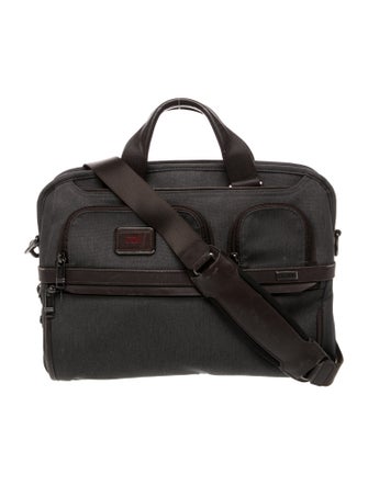 Tumi Canvas Briefcase