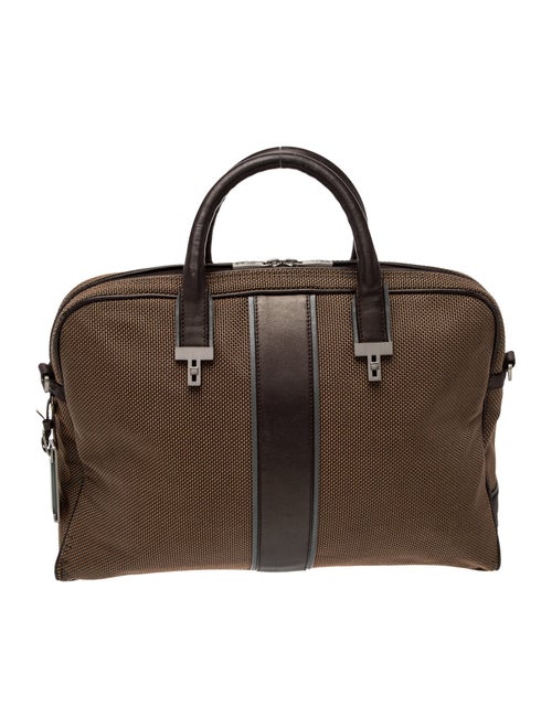 Tumi Canvas Briefcase