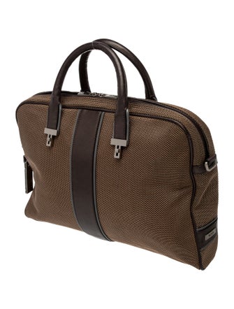 Tumi Canvas Briefcase