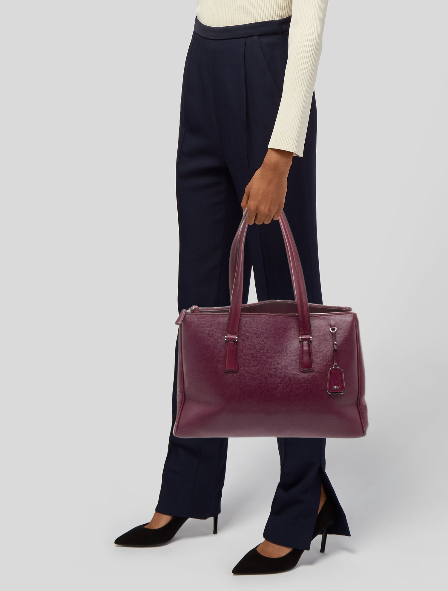 Tumi Leather Tote