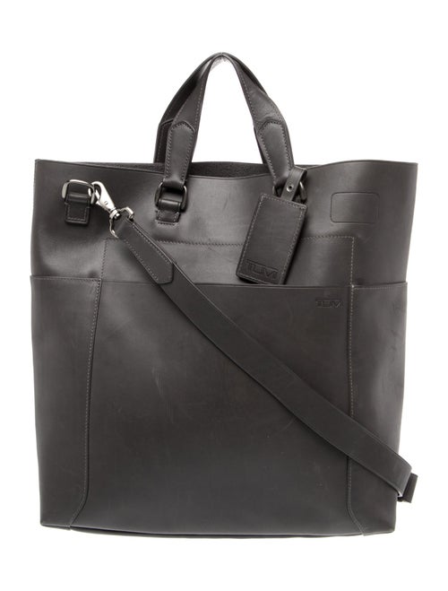 Tumi Leather Bucket Bag