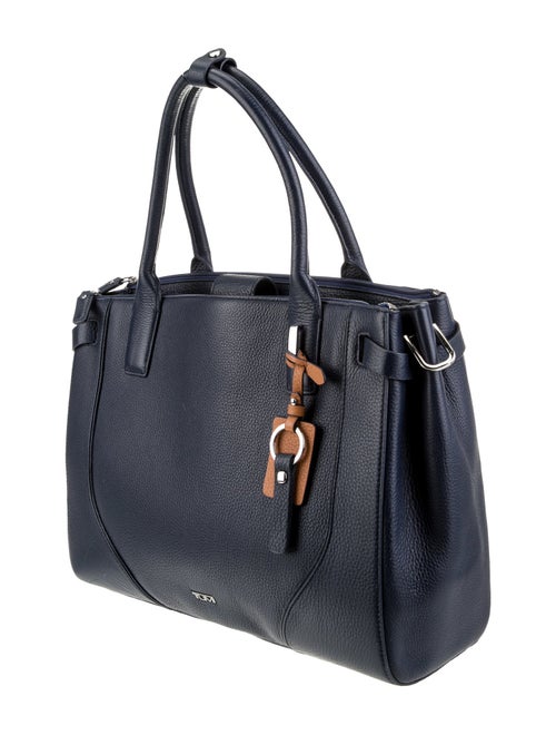 Tumi Leather Top Handle Bag