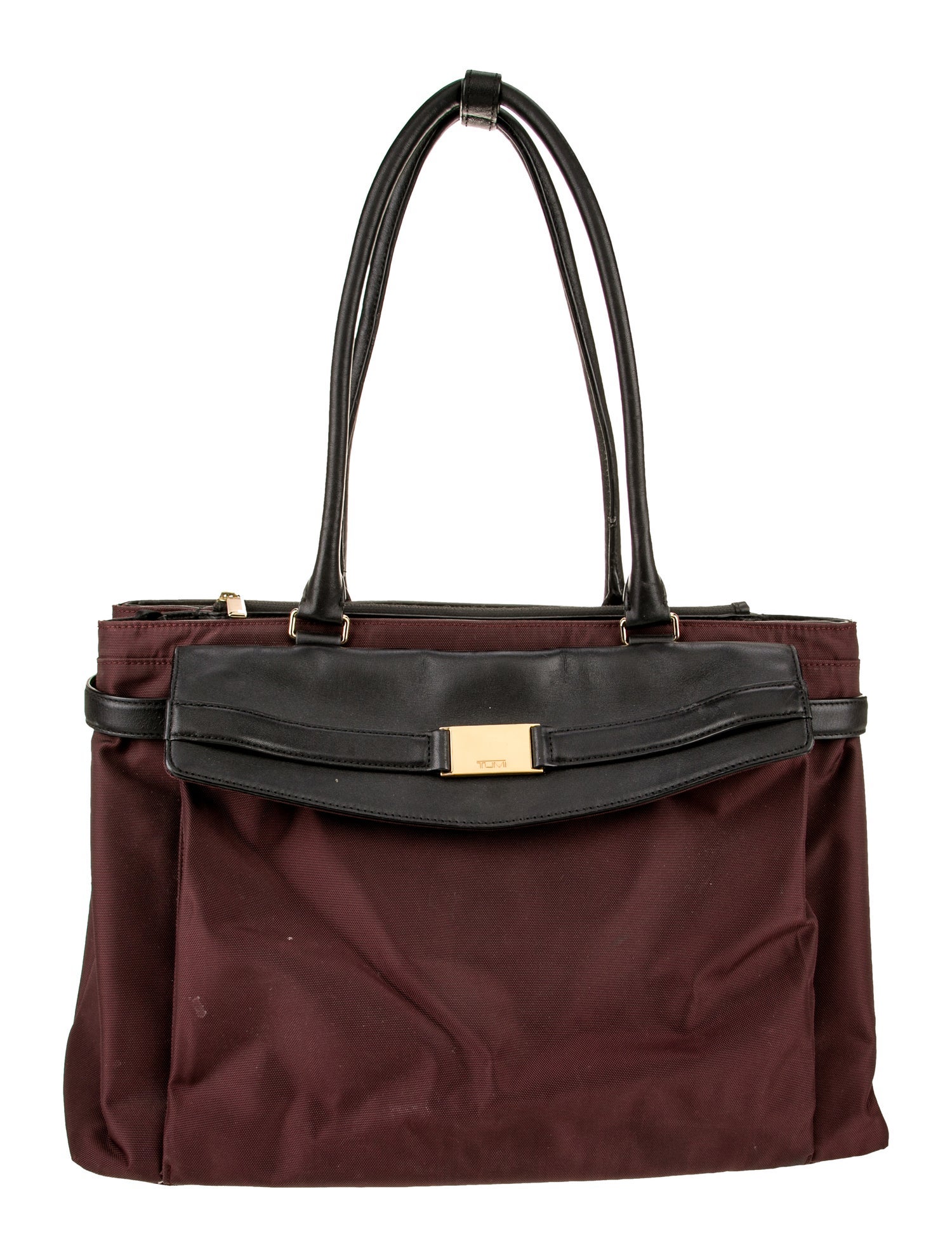Tumi Canvas Shoulder Bag
