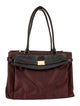 Tumi Canvas Shoulder Bag