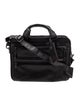 Tumi Leather Messenger Bag