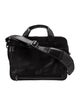 Tumi Leather Messenger Bag