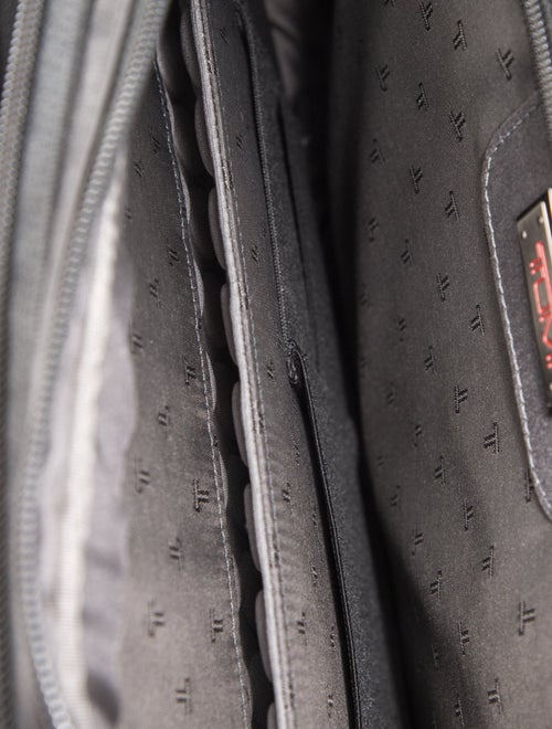 Tumi Leather Messenger Bag