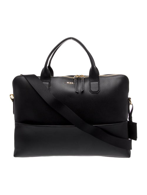 Tumi Leather Top Handle Bag