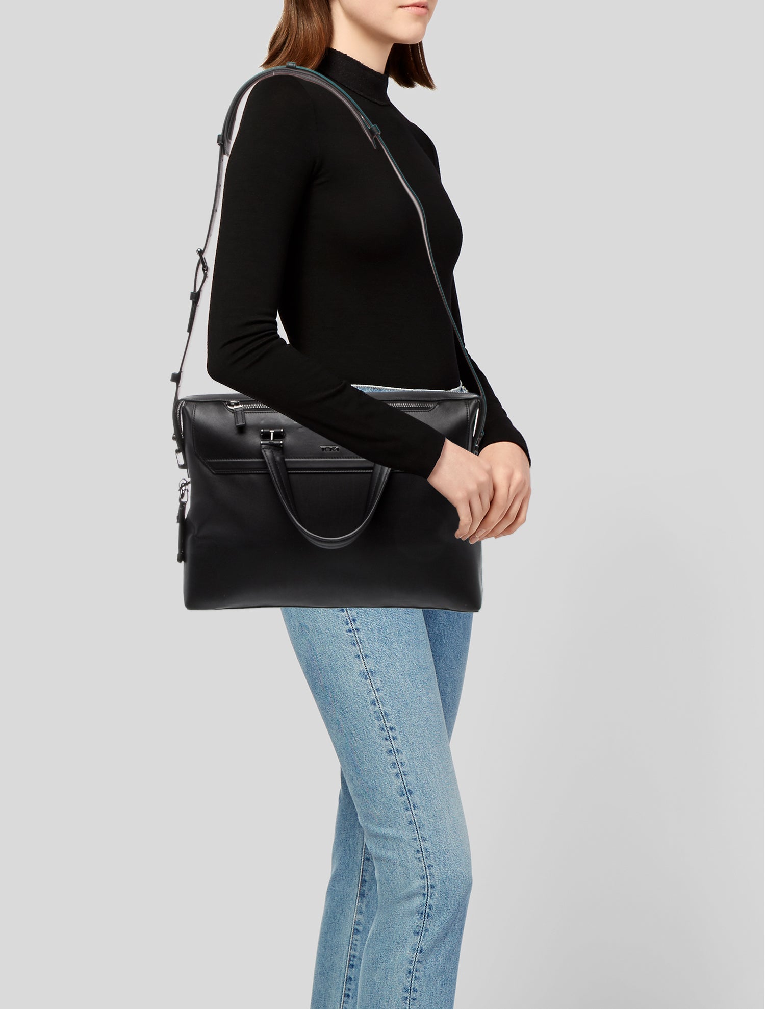 Tumi Leather Briefcase