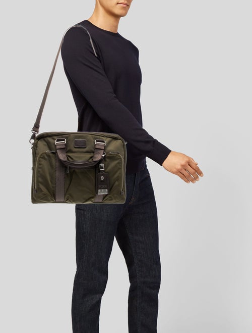 Tumi Nylon Messenger Bag