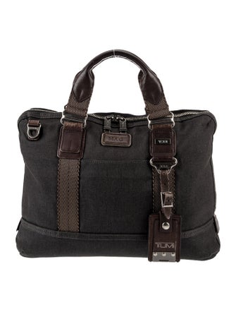 Tumi Canvas Briefcase