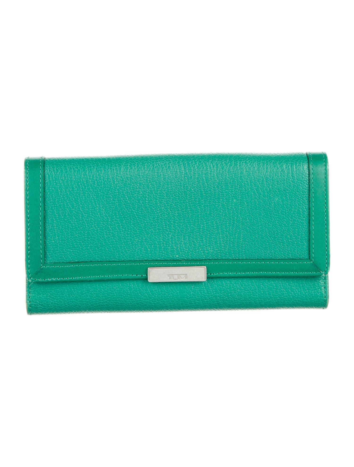 Tumi Leather Continental Wallet