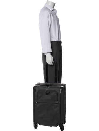 Tumi Canvas Suitcase