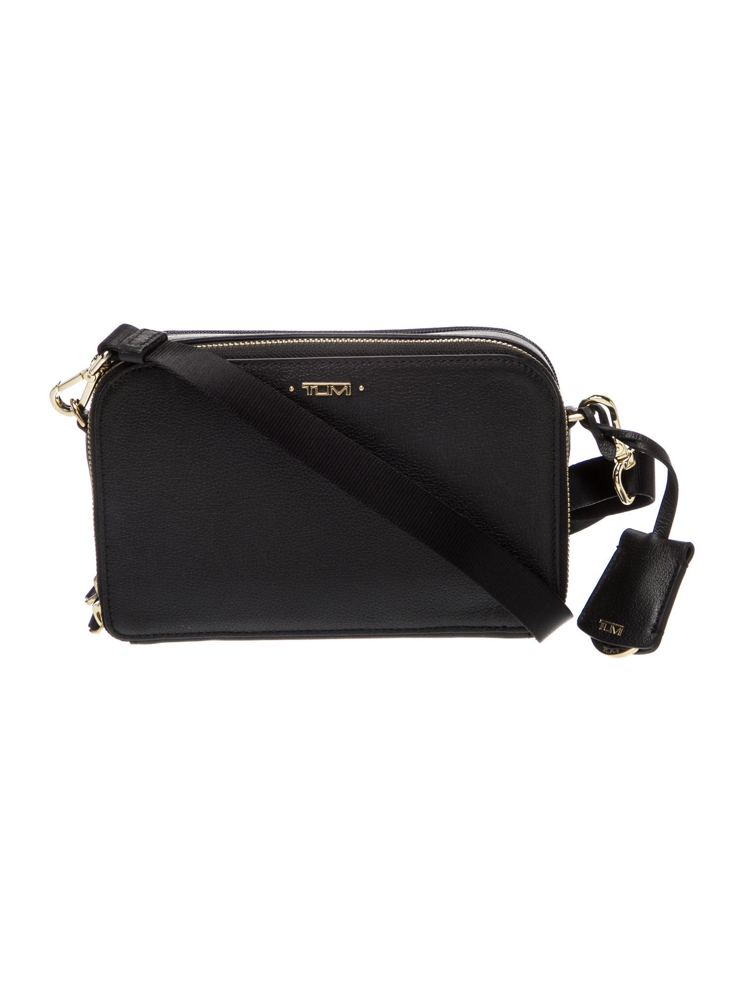 Tumi Leather Crossbody Bag