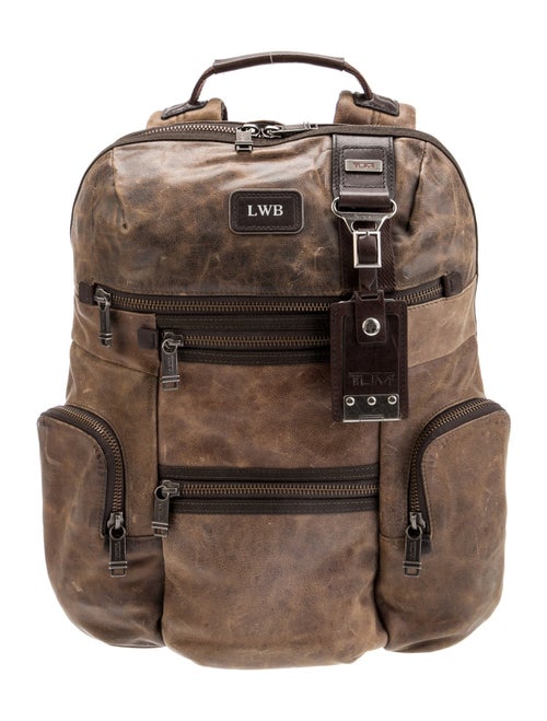 Tumi Leather Backpack
