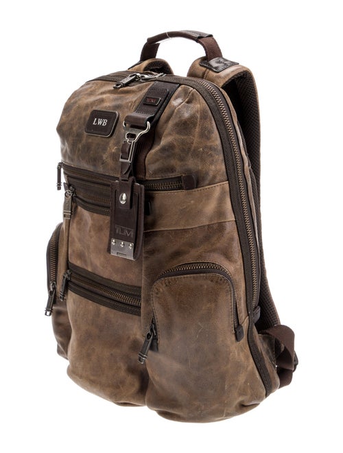 Tumi Leather Backpack