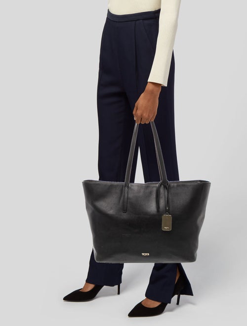 Tumi Leather Tote