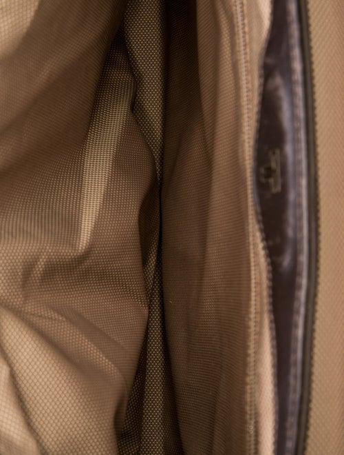 Tumi Leather Messenger Bag