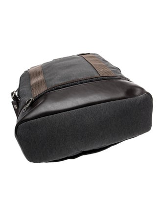 Tumi Canvas Suitcase