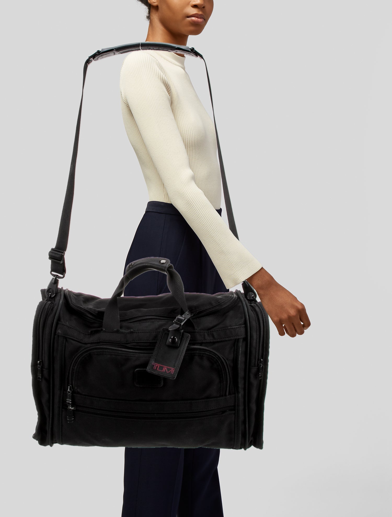 Tumi Canvas Weekender Bag
