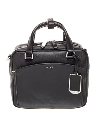 Tumi Leather Top Handle Bag