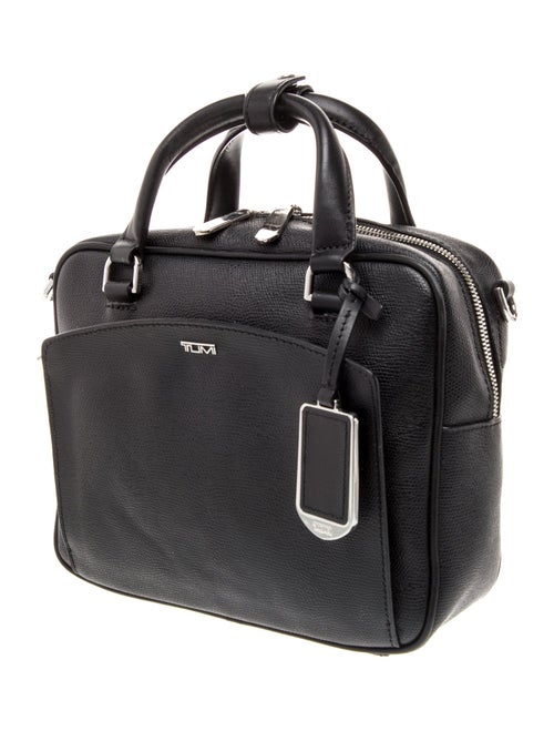 Tumi Leather Top Handle Bag