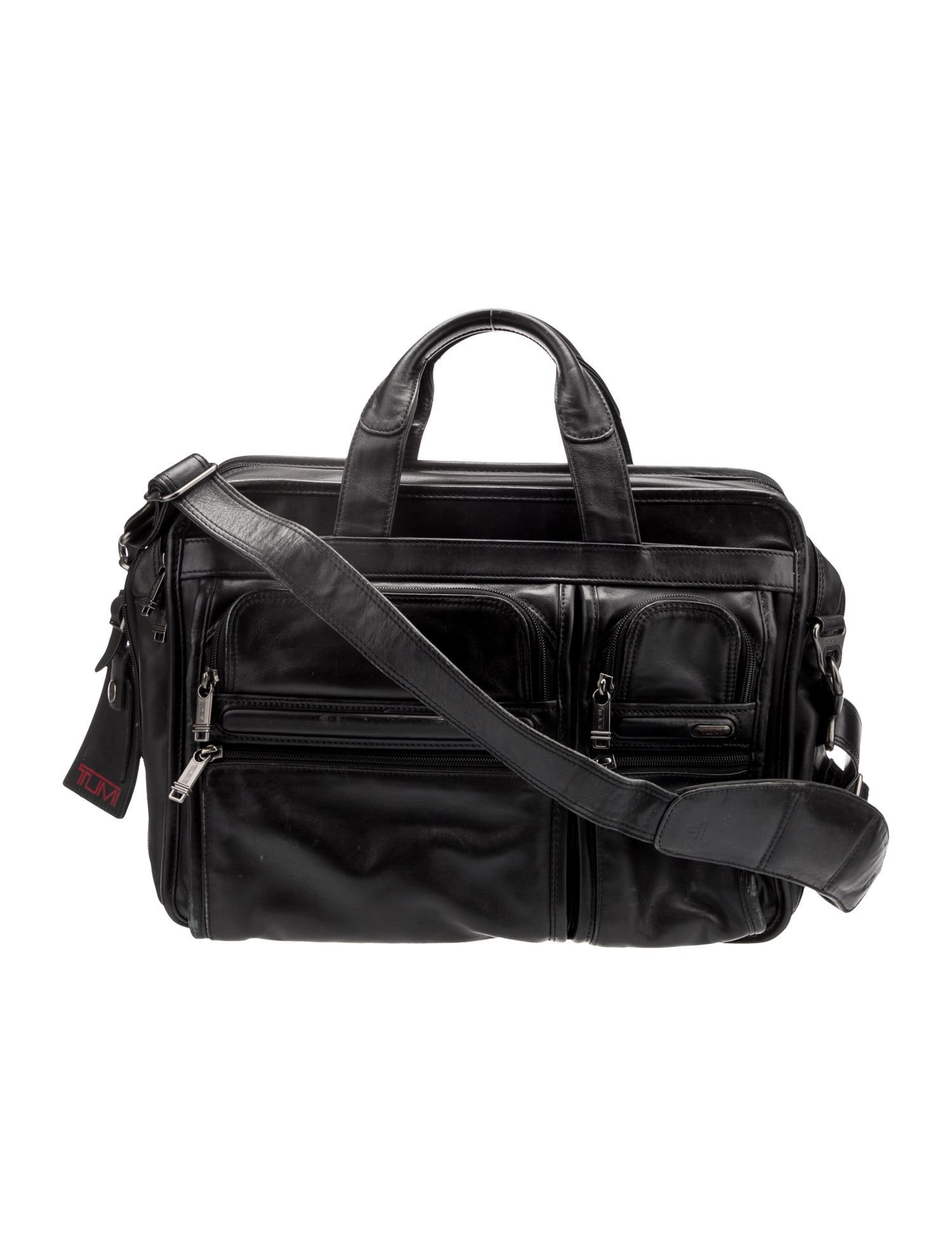 Tumi Leather Crossbody Bag