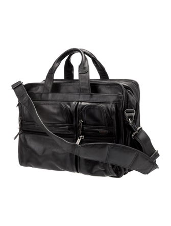 Tumi Leather Crossbody Bag