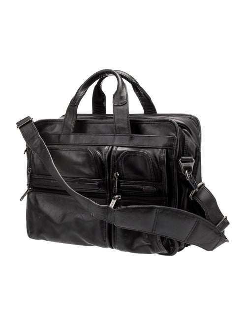 Tumi Leather Crossbody Bag