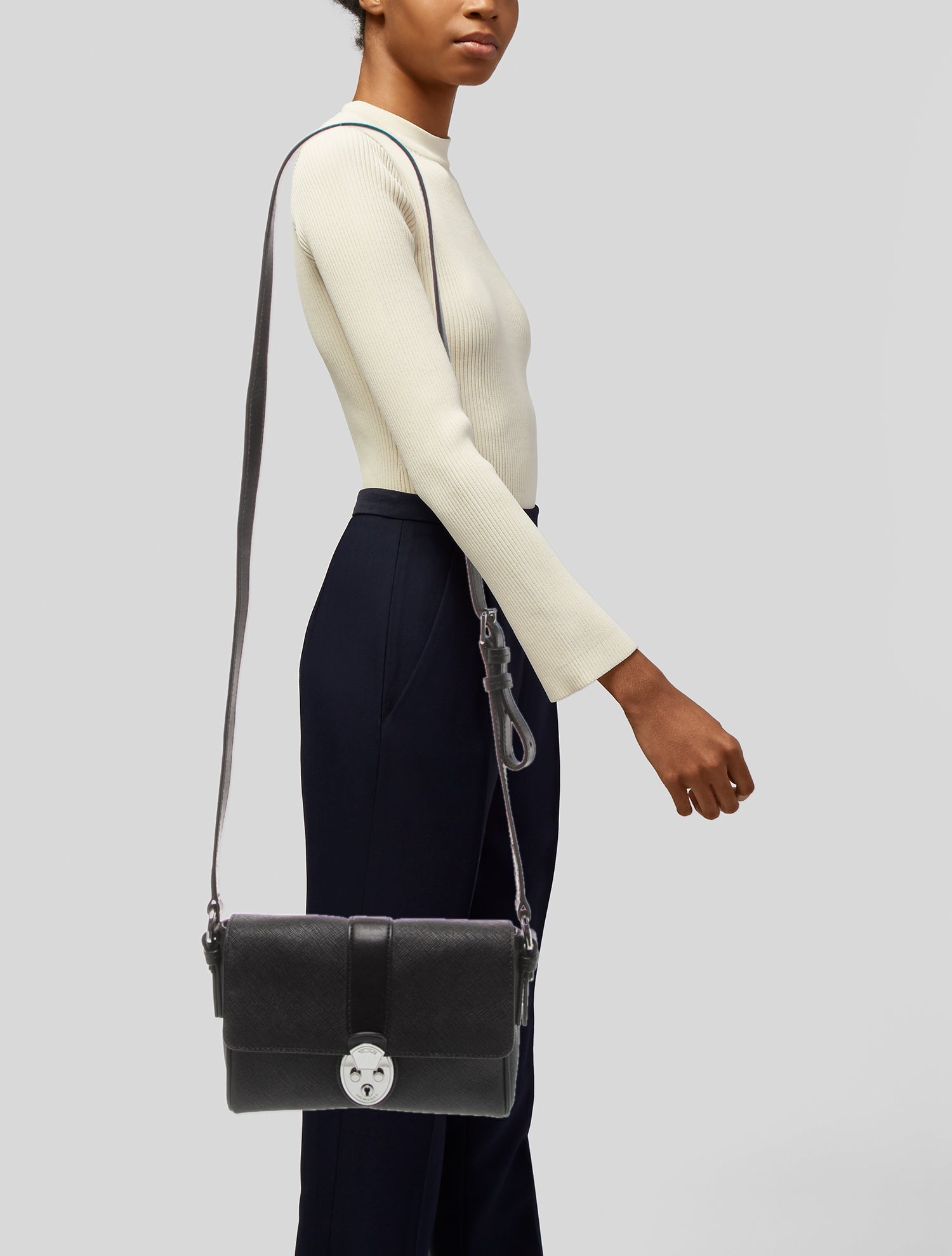 Tumi Saffiano Leather Crossbody Bag