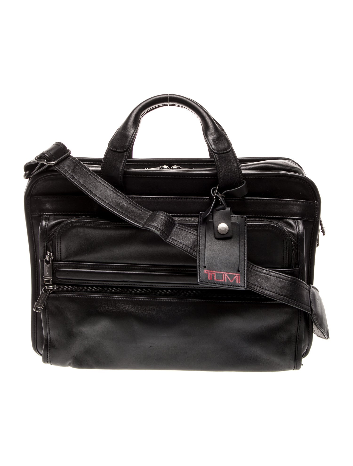 Tumi Leather Crossbody Bag