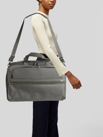 Tumi Canvas Briefcase