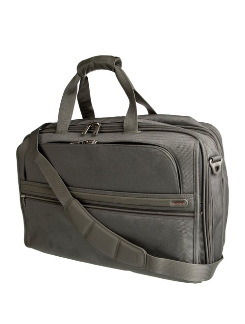 Tumi Canvas Briefcase