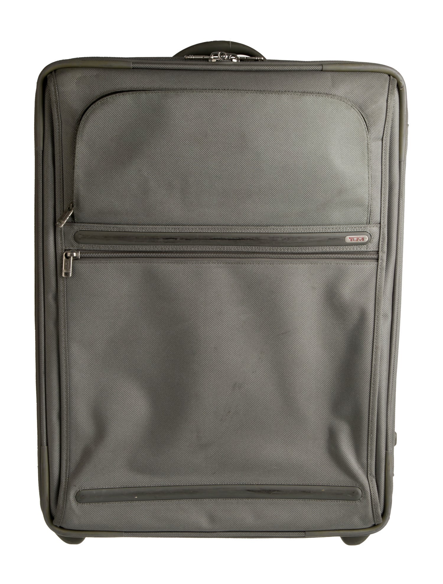 Tumi Nylon Leather-Trimmed Suitcase
