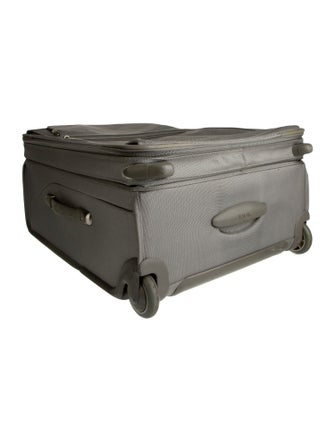 Tumi Nylon Leather-Trimmed Suitcase