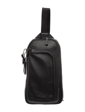 Tumi Leather Crossbody Bag