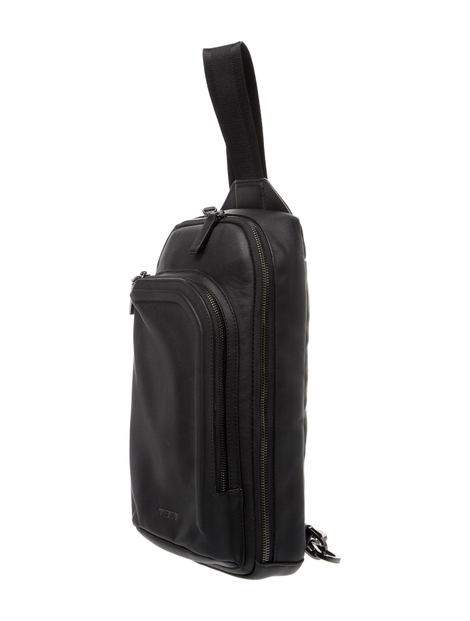 Tumi Leather Crossbody Bag