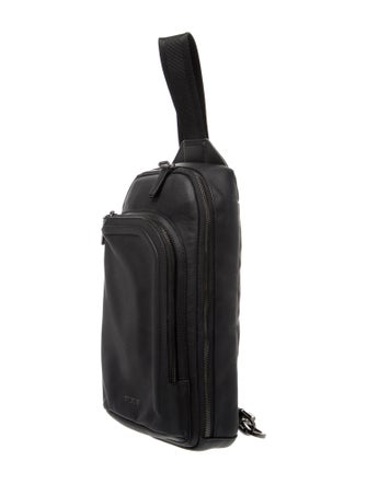Tumi Leather Crossbody Bag