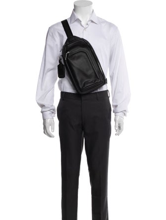 Tumi Leather Crossbody Bag