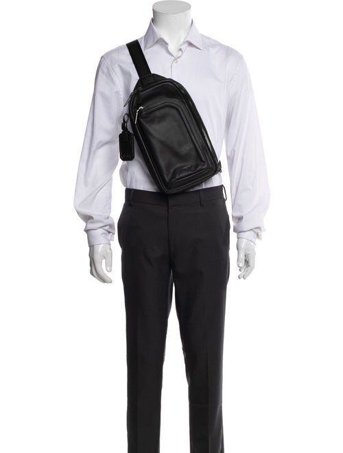 Tumi Leather Crossbody Bag