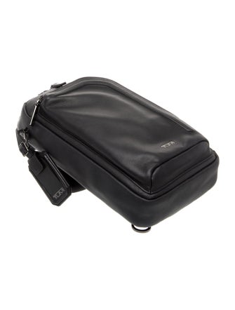 Tumi Leather Crossbody Bag