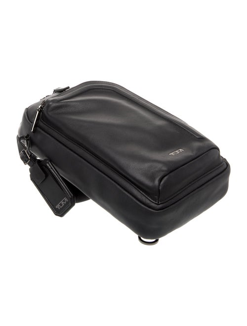Tumi Leather Crossbody Bag