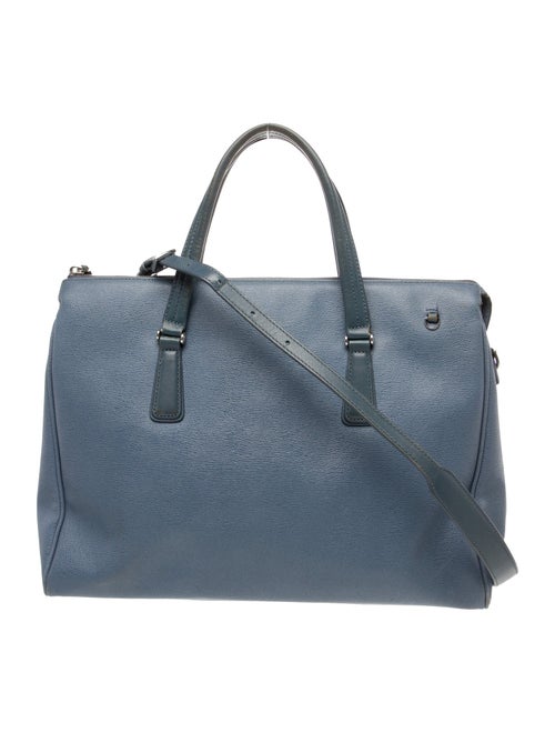 Tumi Leather Top Handle Bag
