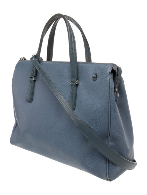 Tumi Leather Top Handle Bag