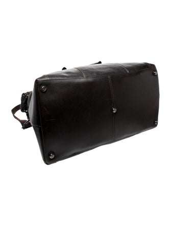 Tumi Leather Weekender Bag