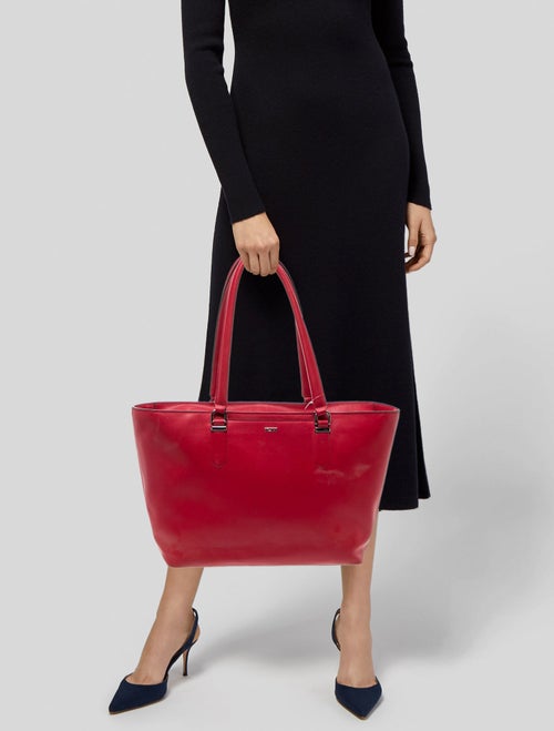 Tumi Leather Tote
