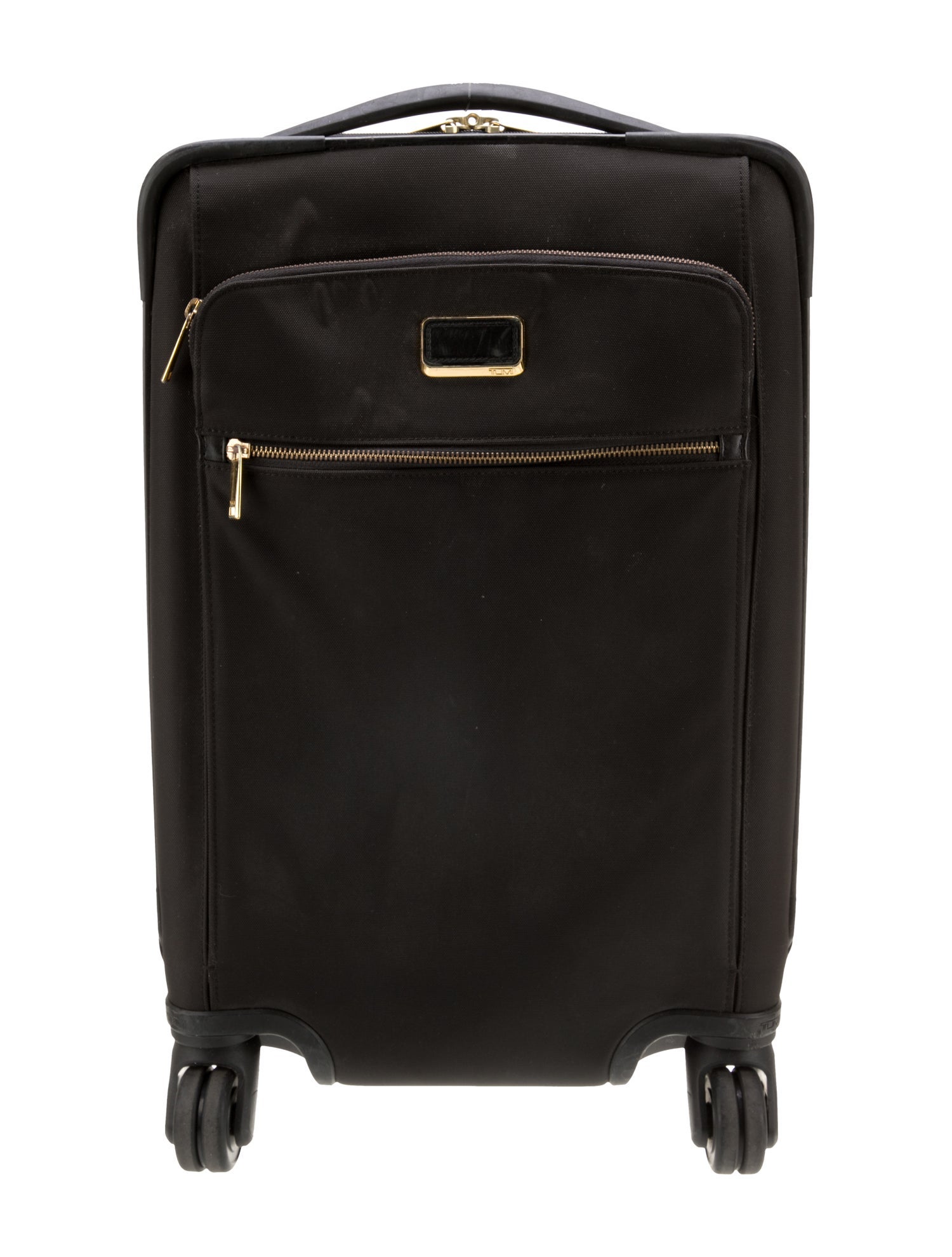 Tumi Canvas Multi-Pocket Suitcase