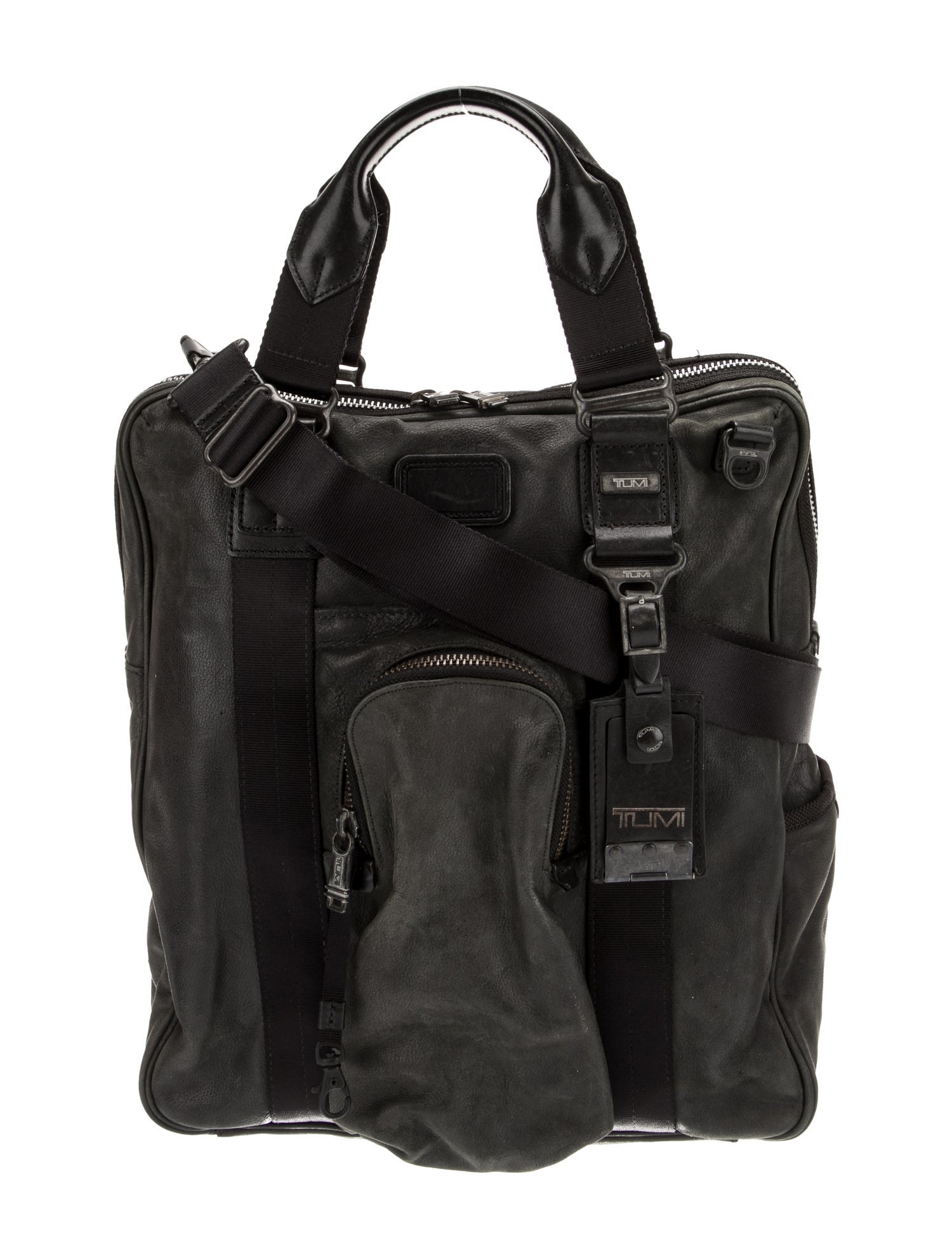 Tumi Leather Backpack