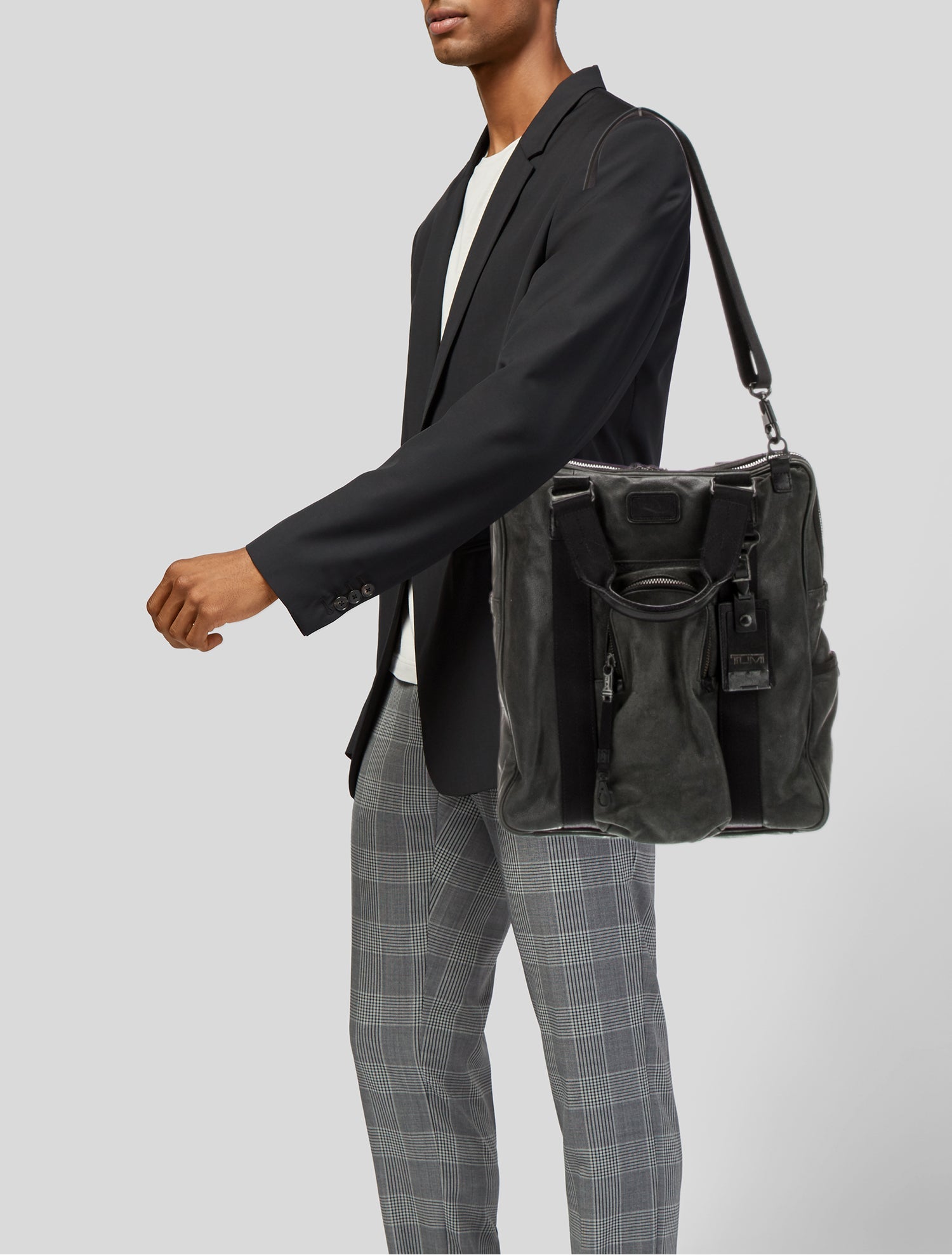 Tumi Leather Backpack