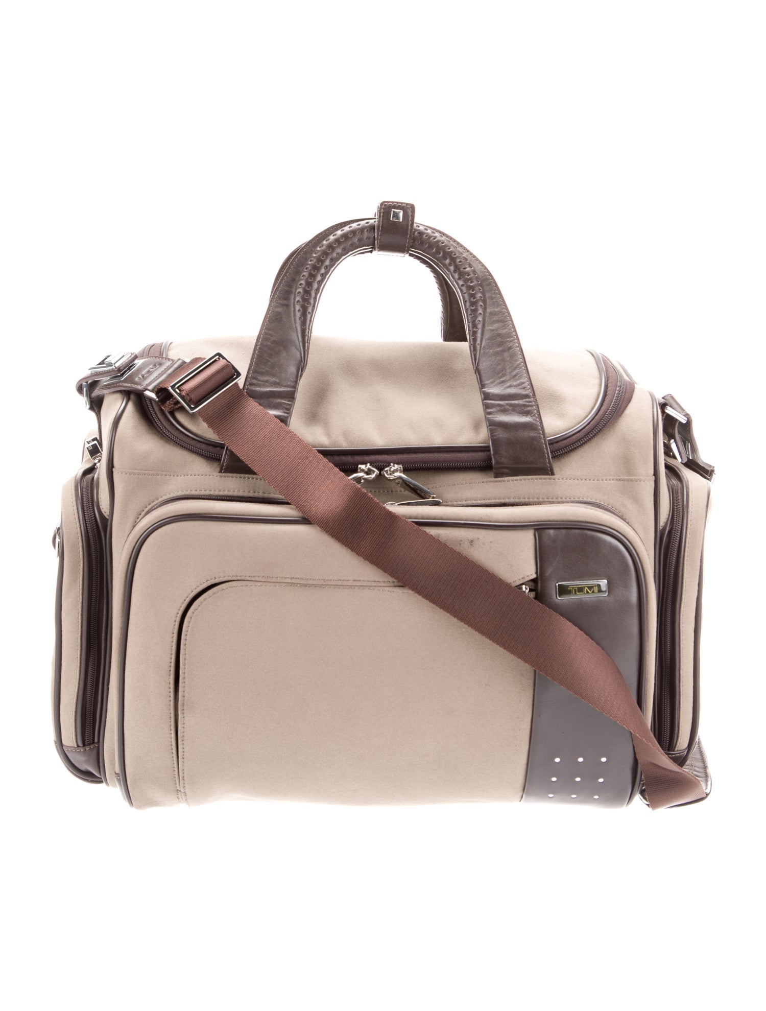 Tumi Canvas Crossbody Bag